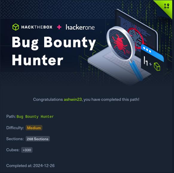 Certified Bug Bounty Hunter