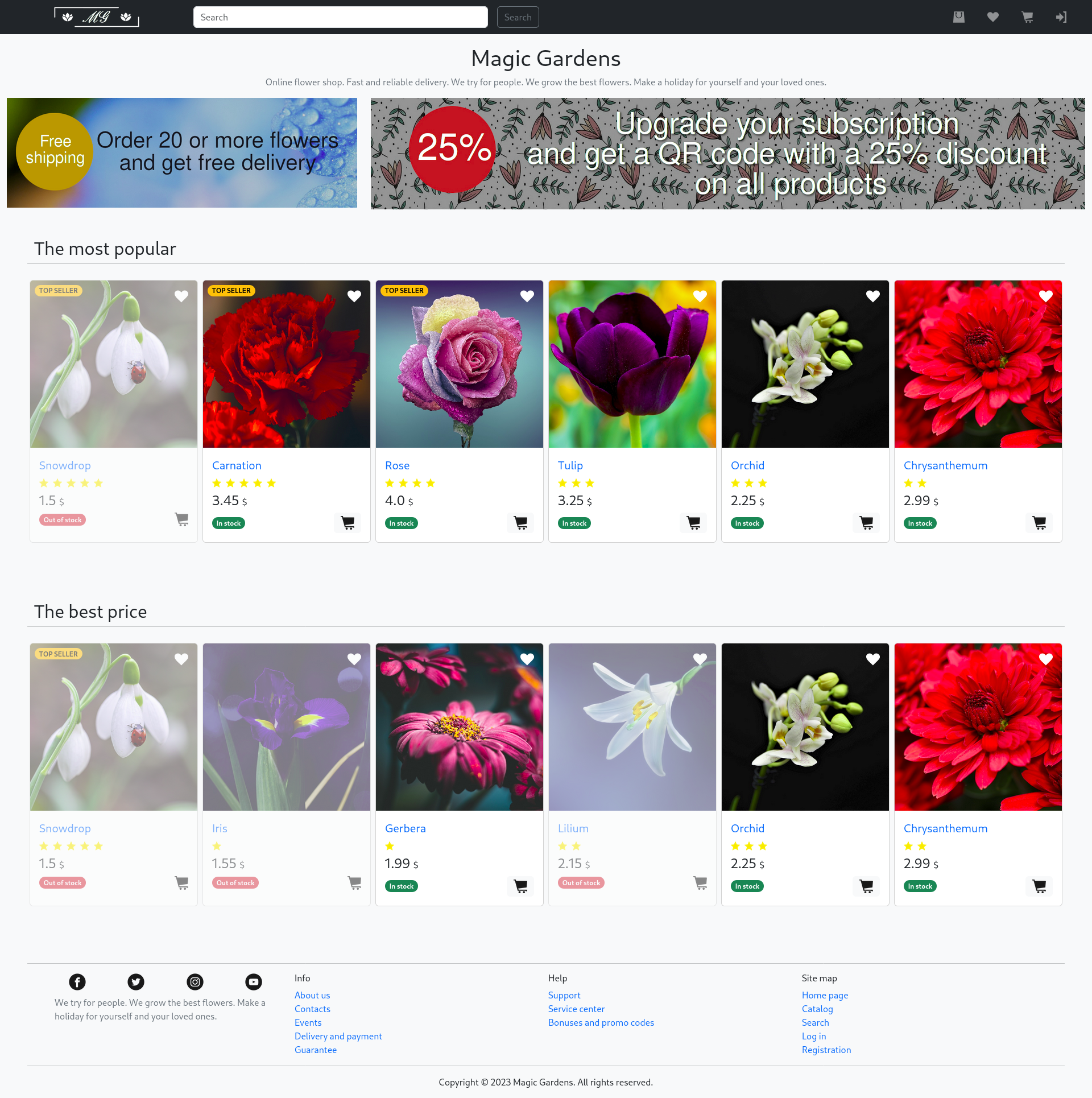 Blog Directory Screenshot