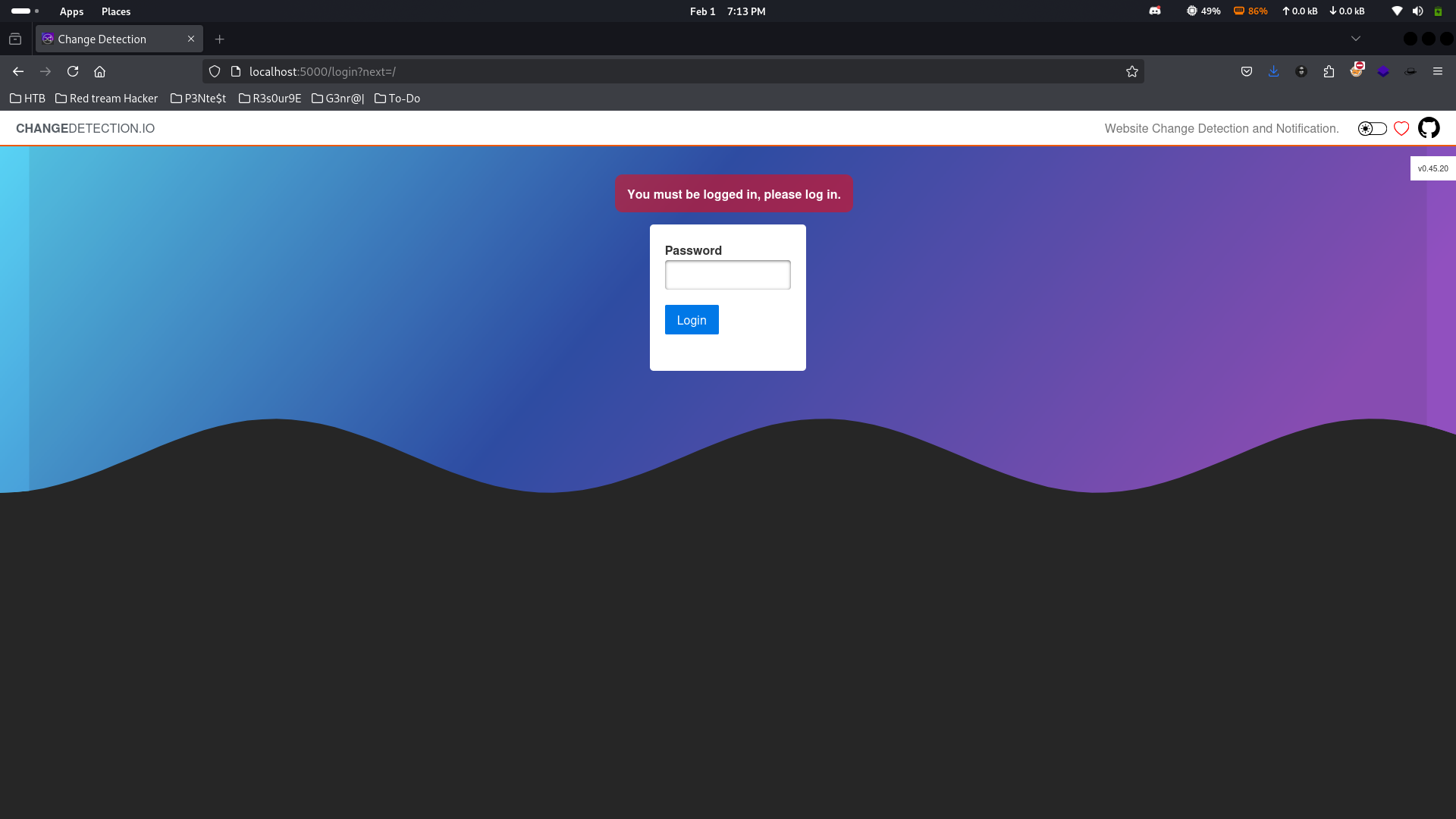 Upload Endpoint Screenshot